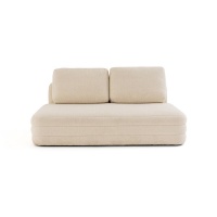 Диван Модульный 2-х мест из малой пряжи Rocca 2 мест. бежевый LA REDOUTE INTERIEURS  фото, kupilegko.ru